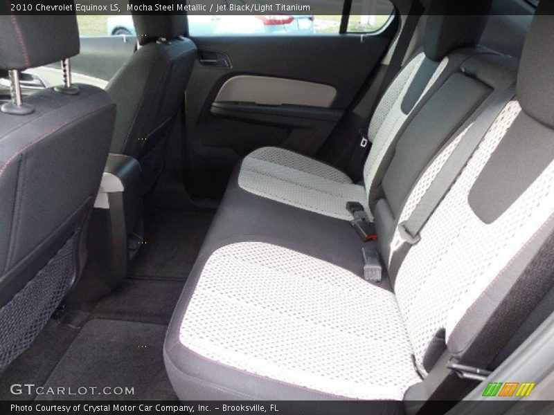Mocha Steel Metallic / Jet Black/Light Titanium 2010 Chevrolet Equinox LS