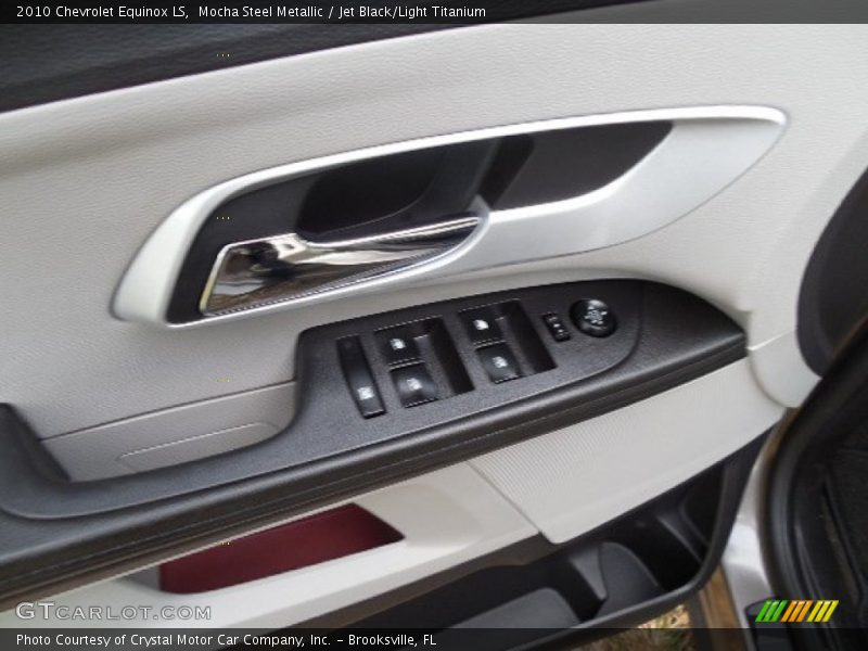 Mocha Steel Metallic / Jet Black/Light Titanium 2010 Chevrolet Equinox LS