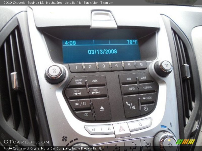 Mocha Steel Metallic / Jet Black/Light Titanium 2010 Chevrolet Equinox LS