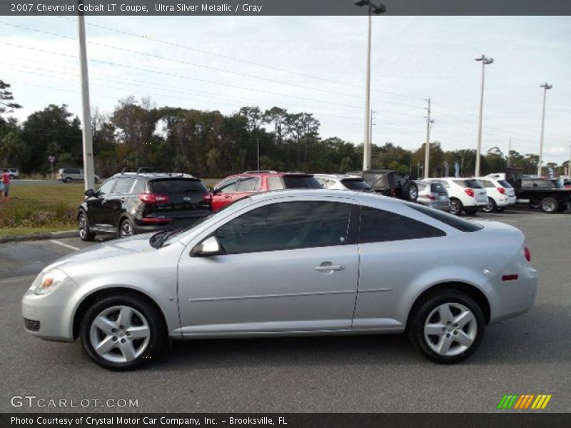 Ultra Silver Metallic / Gray 2007 Chevrolet Cobalt LT Coupe