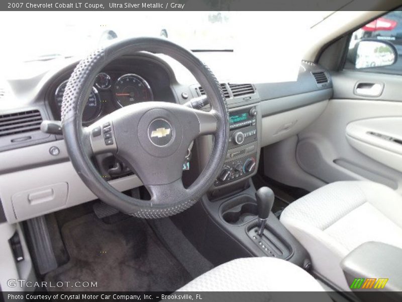 Ultra Silver Metallic / Gray 2007 Chevrolet Cobalt LT Coupe