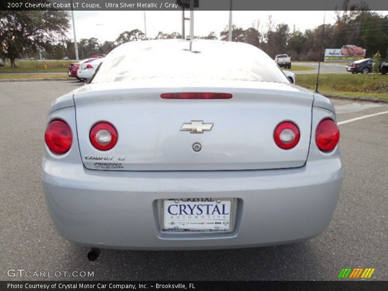 Ultra Silver Metallic / Gray 2007 Chevrolet Cobalt LT Coupe