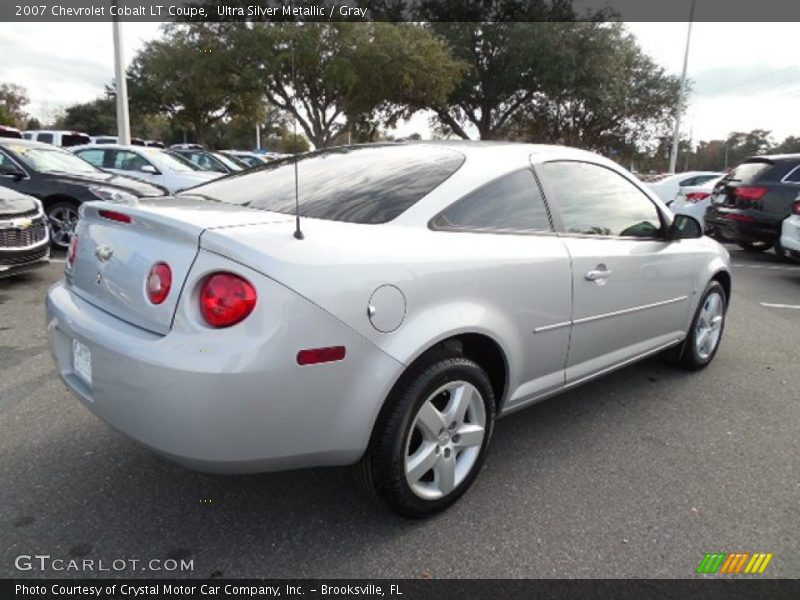 Ultra Silver Metallic / Gray 2007 Chevrolet Cobalt LT Coupe