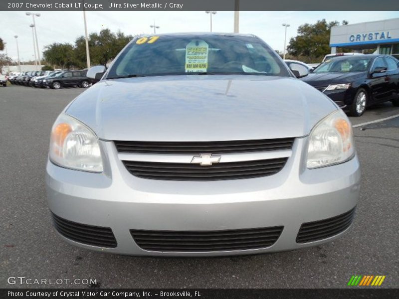 Ultra Silver Metallic / Gray 2007 Chevrolet Cobalt LT Coupe