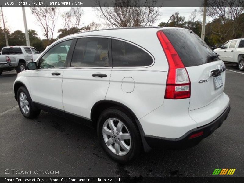 Taffeta White / Gray 2009 Honda CR-V EX