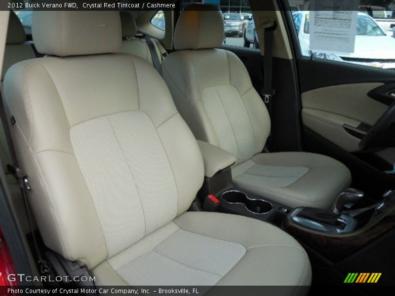 Crystal Red Tintcoat / Cashmere 2012 Buick Verano FWD