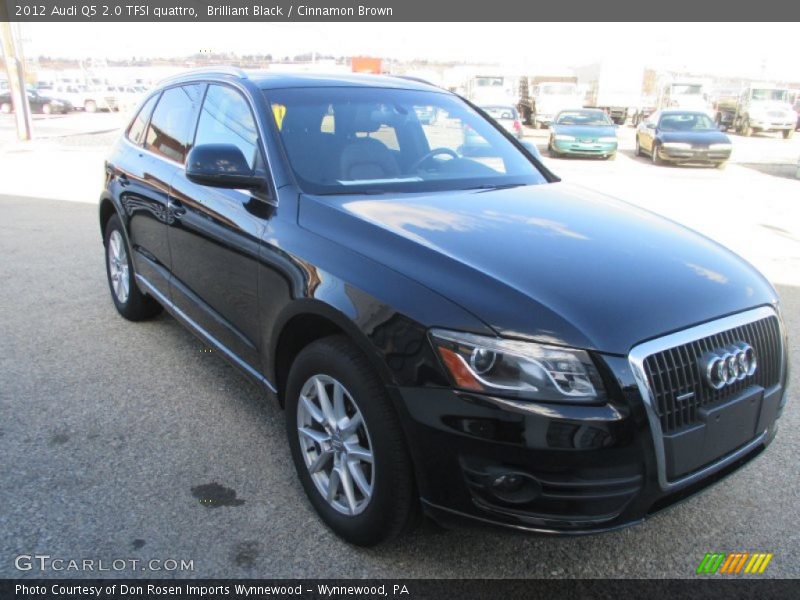 Brilliant Black / Cinnamon Brown 2012 Audi Q5 2.0 TFSI quattro