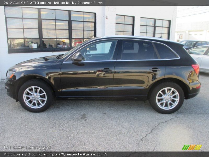 Brilliant Black / Cinnamon Brown 2012 Audi Q5 2.0 TFSI quattro