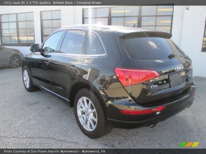 Brilliant Black / Cinnamon Brown 2012 Audi Q5 2.0 TFSI quattro