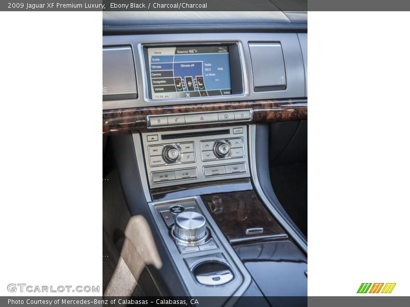 Ebony Black / Charcoal/Charcoal 2009 Jaguar XF Premium Luxury