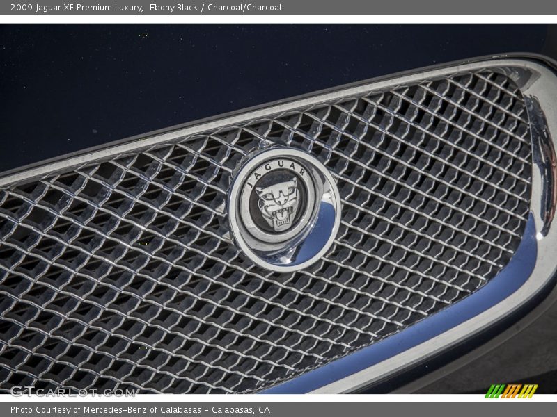 Ebony Black / Charcoal/Charcoal 2009 Jaguar XF Premium Luxury