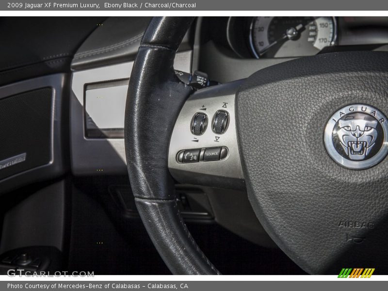 Ebony Black / Charcoal/Charcoal 2009 Jaguar XF Premium Luxury