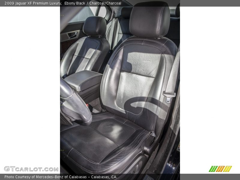Ebony Black / Charcoal/Charcoal 2009 Jaguar XF Premium Luxury