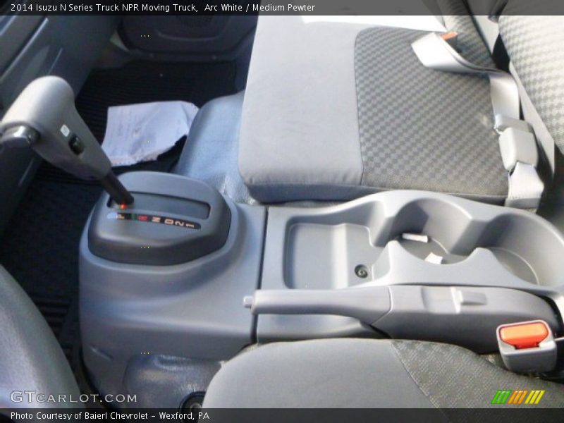 Arc White / Medium Pewter 2014 Isuzu N Series Truck NPR Moving Truck
