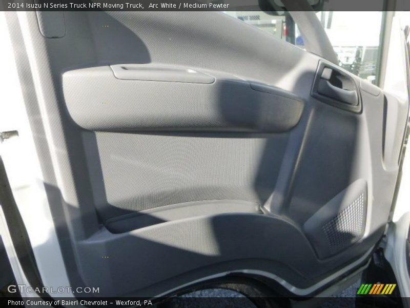 Arc White / Medium Pewter 2014 Isuzu N Series Truck NPR Moving Truck