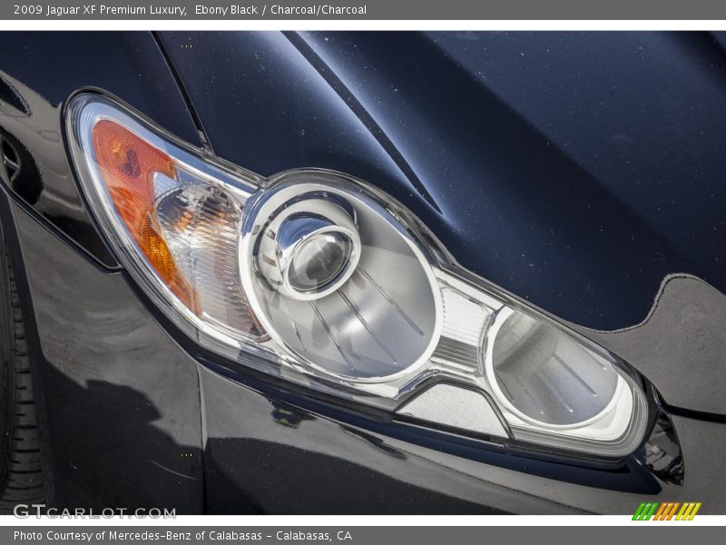 Ebony Black / Charcoal/Charcoal 2009 Jaguar XF Premium Luxury