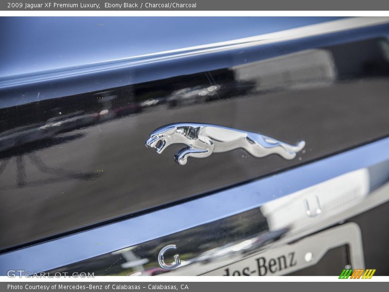 Ebony Black / Charcoal/Charcoal 2009 Jaguar XF Premium Luxury