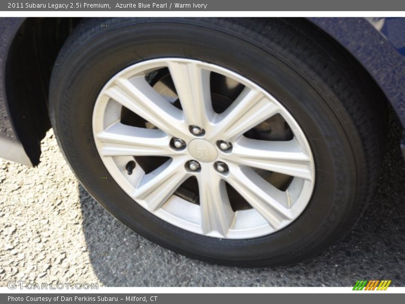 Azurite Blue Pearl / Warm Ivory 2011 Subaru Legacy 2.5i Premium