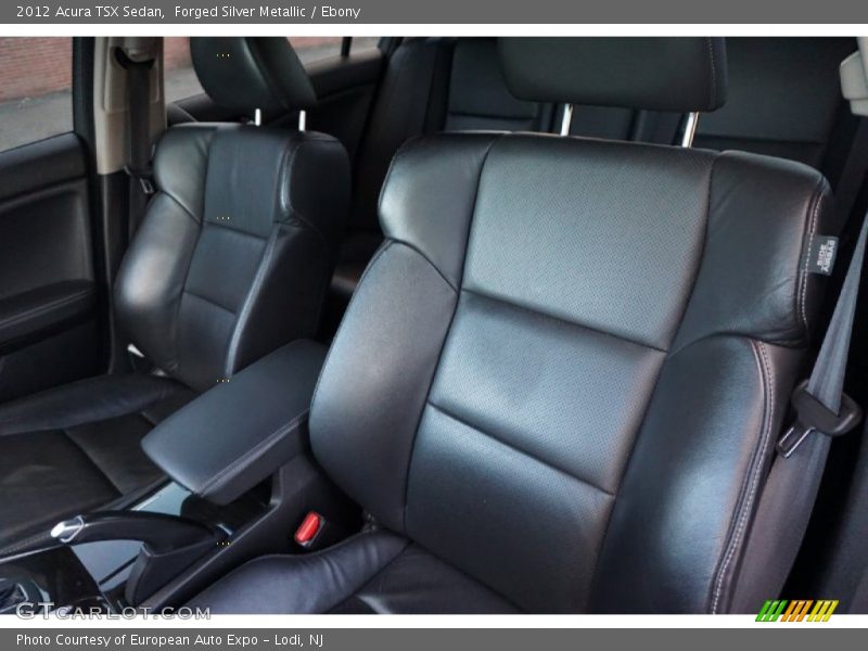 Forged Silver Metallic / Ebony 2012 Acura TSX Sedan