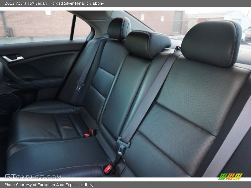 Forged Silver Metallic / Ebony 2012 Acura TSX Sedan