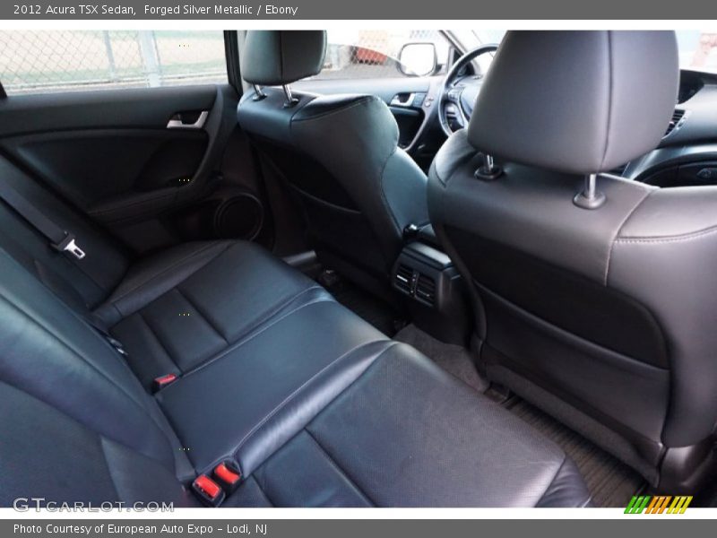 Forged Silver Metallic / Ebony 2012 Acura TSX Sedan
