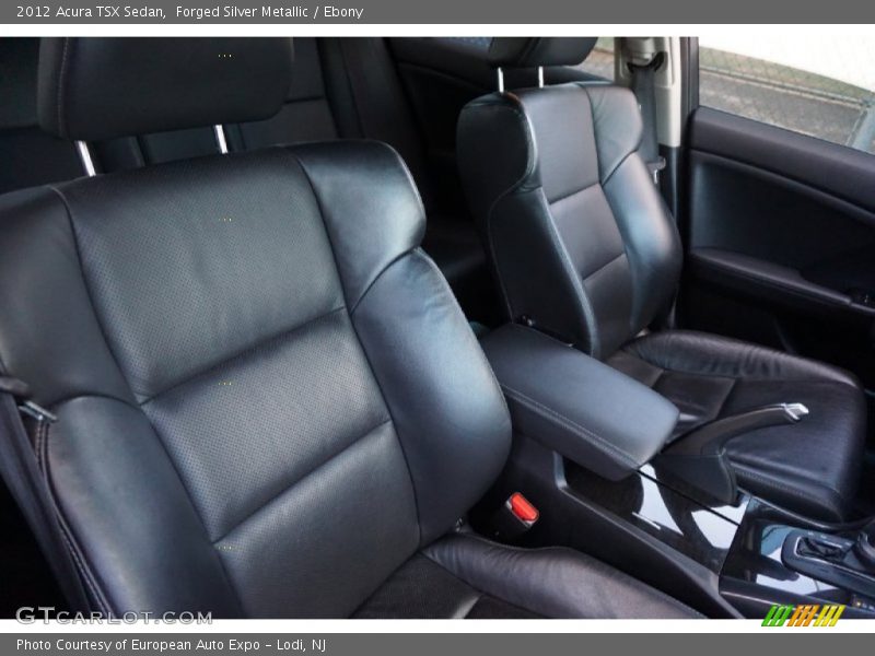 Forged Silver Metallic / Ebony 2012 Acura TSX Sedan