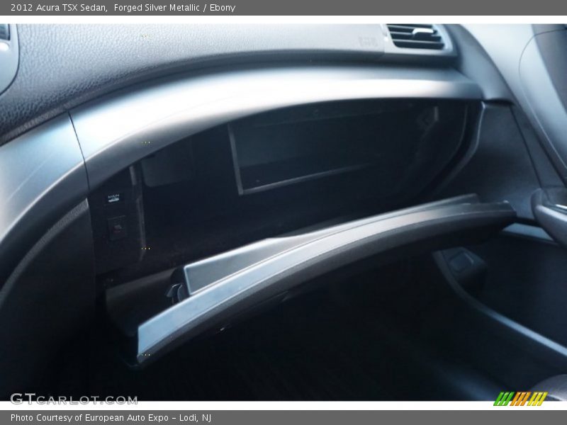 Forged Silver Metallic / Ebony 2012 Acura TSX Sedan