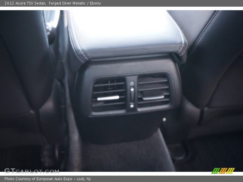 Forged Silver Metallic / Ebony 2012 Acura TSX Sedan