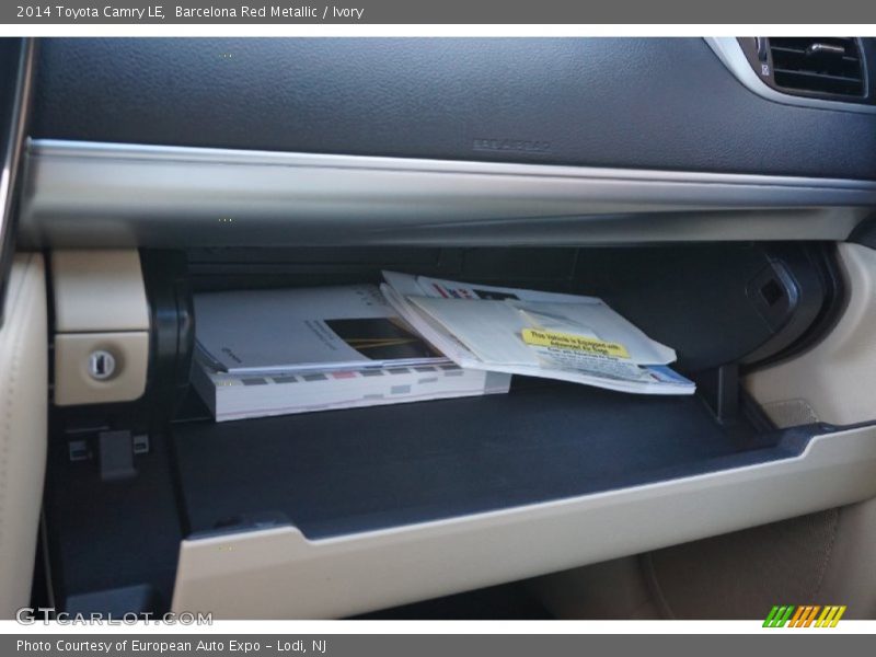 Barcelona Red Metallic / Ivory 2014 Toyota Camry LE
