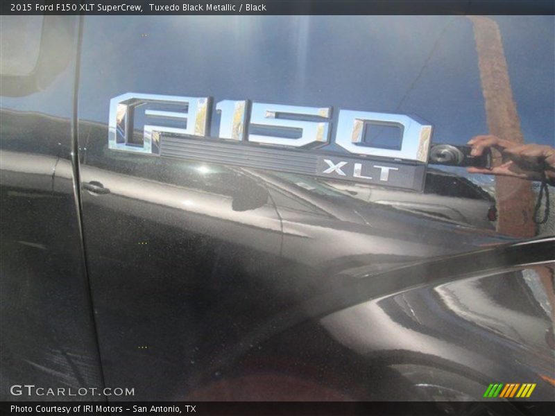 Tuxedo Black Metallic / Black 2015 Ford F150 XLT SuperCrew
