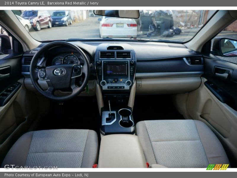 Barcelona Red Metallic / Ivory 2014 Toyota Camry LE
