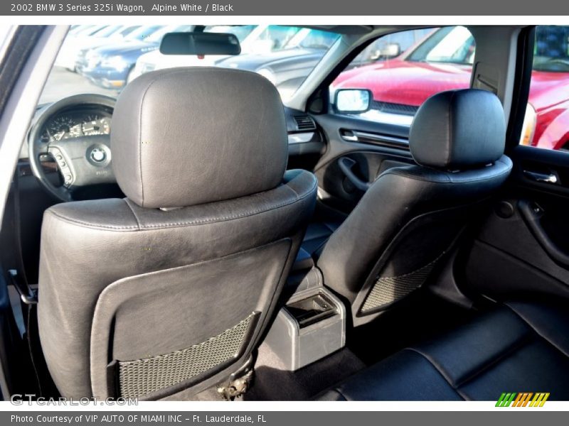 Alpine White / Black 2002 BMW 3 Series 325i Wagon