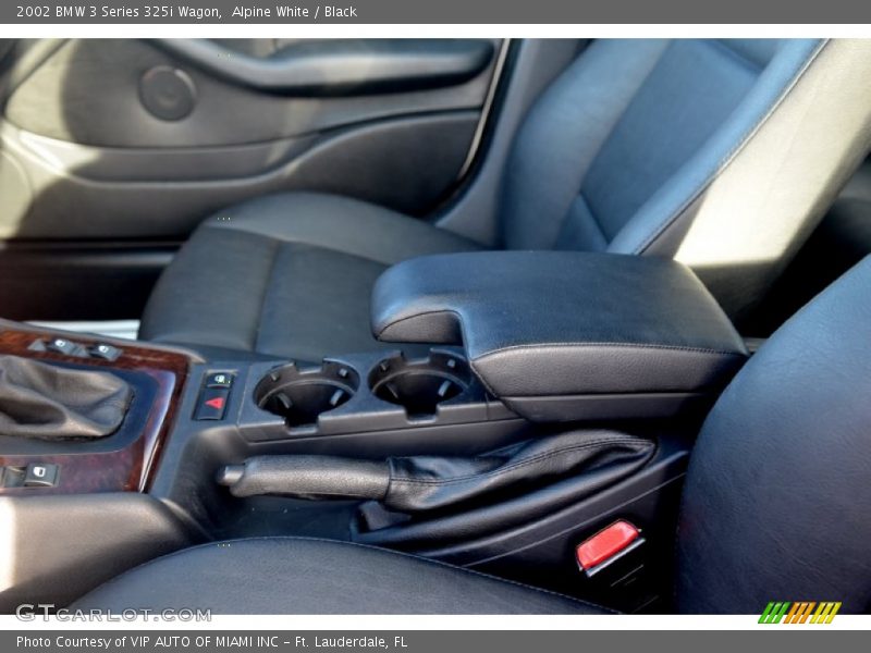 Alpine White / Black 2002 BMW 3 Series 325i Wagon