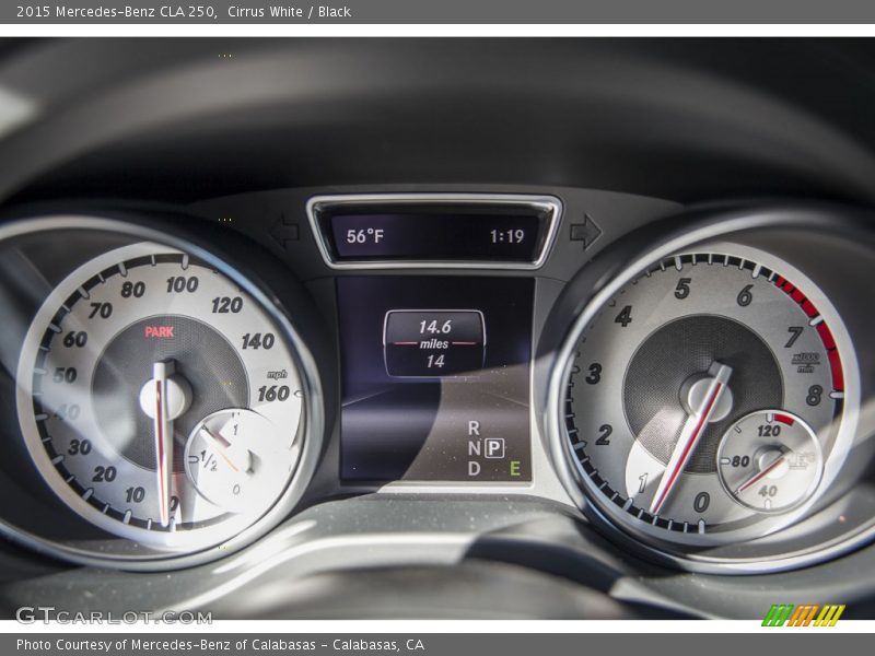 2015 CLA 250 250 Gauges