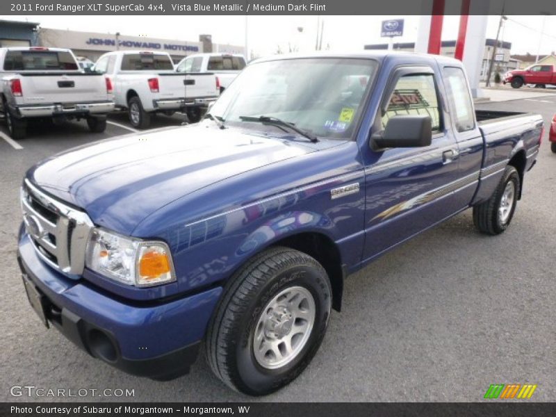 Front 3/4 View of 2011 Ranger XLT SuperCab 4x4