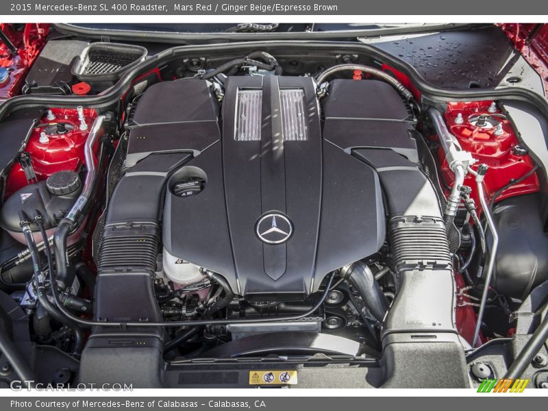  2015 SL 400 Roadster Engine - 3.0 Liter biturbo DOHC 24-Valve VVT V6