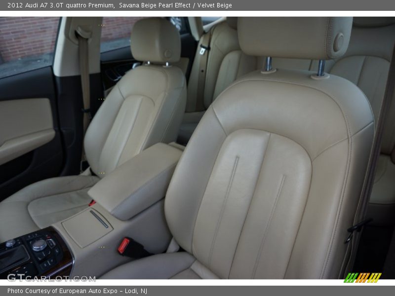 Savana Beige Pearl Effect / Velvet Beige 2012 Audi A7 3.0T quattro Premium