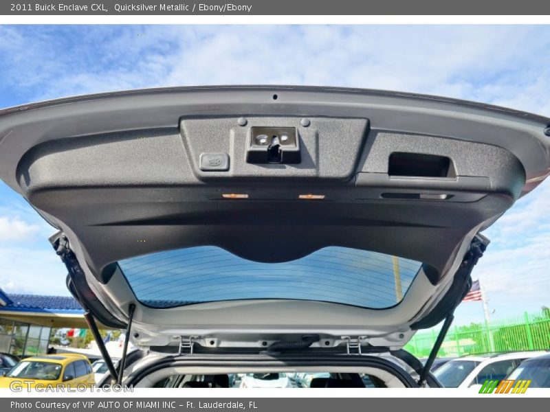Quicksilver Metallic / Ebony/Ebony 2011 Buick Enclave CXL