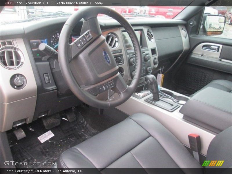 Tuxedo Black Metallic / Ebony 2015 Ford Expedition XLT