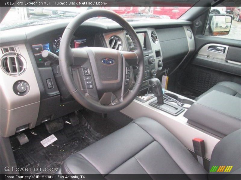 Tuxedo Black Metallic / Ebony 2015 Ford Expedition XLT