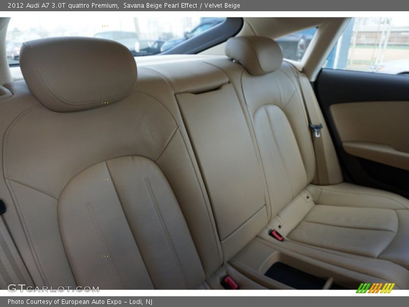 Savana Beige Pearl Effect / Velvet Beige 2012 Audi A7 3.0T quattro Premium