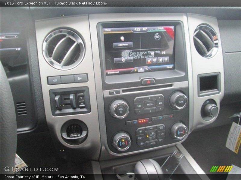 Tuxedo Black Metallic / Ebony 2015 Ford Expedition XLT