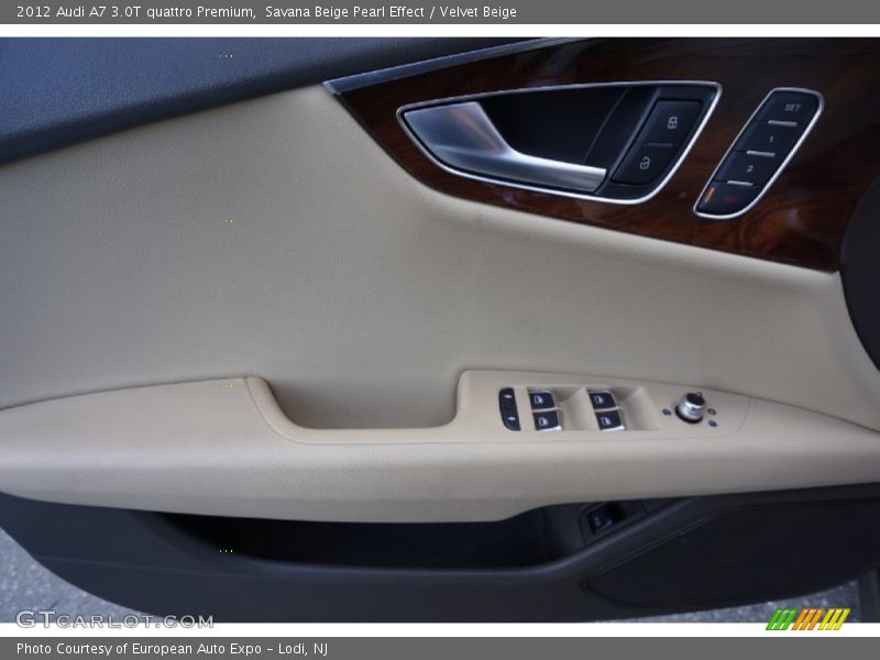 Savana Beige Pearl Effect / Velvet Beige 2012 Audi A7 3.0T quattro Premium