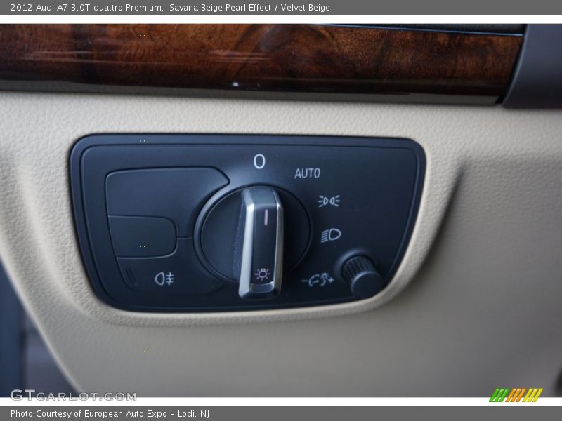 Savana Beige Pearl Effect / Velvet Beige 2012 Audi A7 3.0T quattro Premium