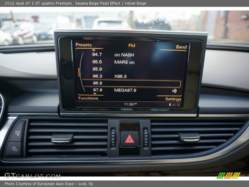 Savana Beige Pearl Effect / Velvet Beige 2012 Audi A7 3.0T quattro Premium