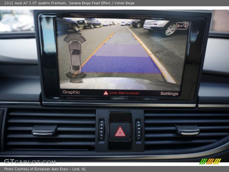 Savana Beige Pearl Effect / Velvet Beige 2012 Audi A7 3.0T quattro Premium