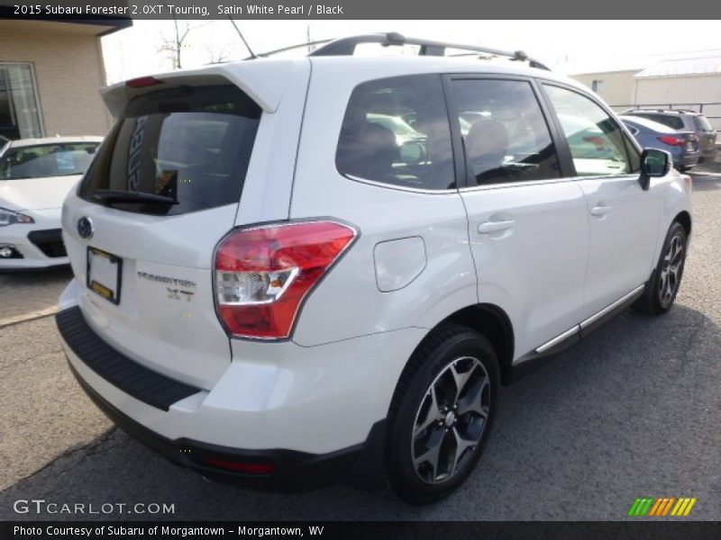 Satin White Pearl / Black 2015 Subaru Forester 2.0XT Touring