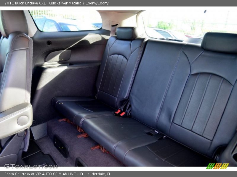 Quicksilver Metallic / Ebony/Ebony 2011 Buick Enclave CXL