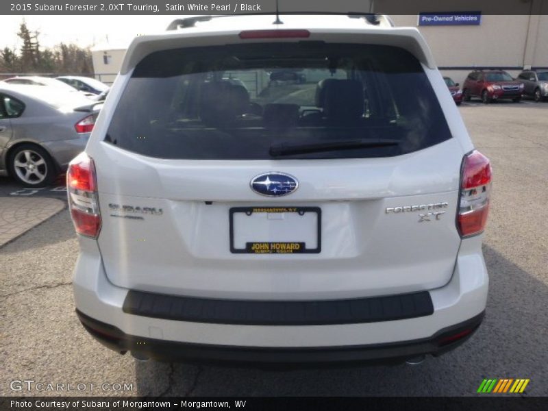 Satin White Pearl / Black 2015 Subaru Forester 2.0XT Touring