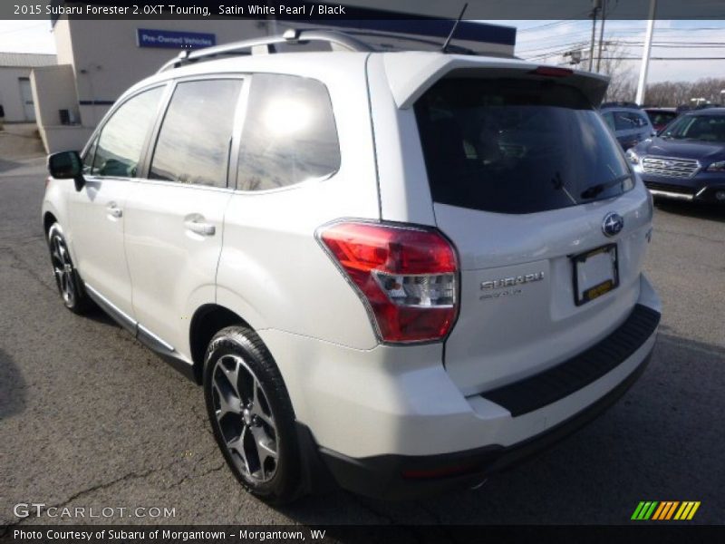 Satin White Pearl / Black 2015 Subaru Forester 2.0XT Touring